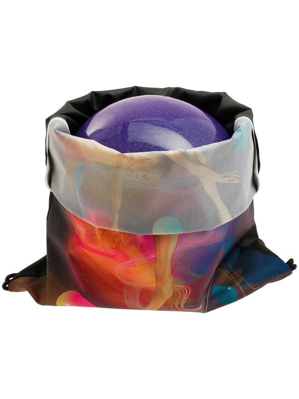 Мешок (чехол) 314-032, цвет чёрный/розовый