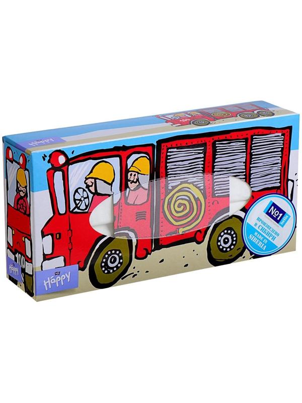 Платочки бумажные Happy: Happy по 100 шт