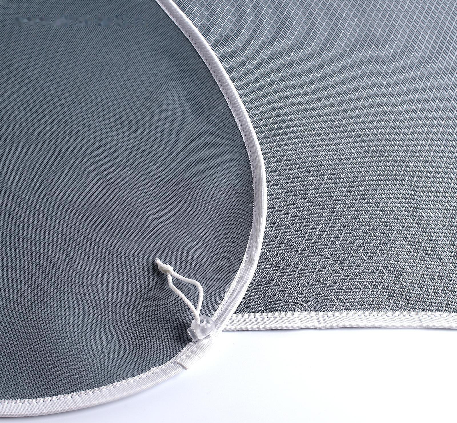 Чехол для гладильной доски, 156×52 см, термостойкий, цвет серый