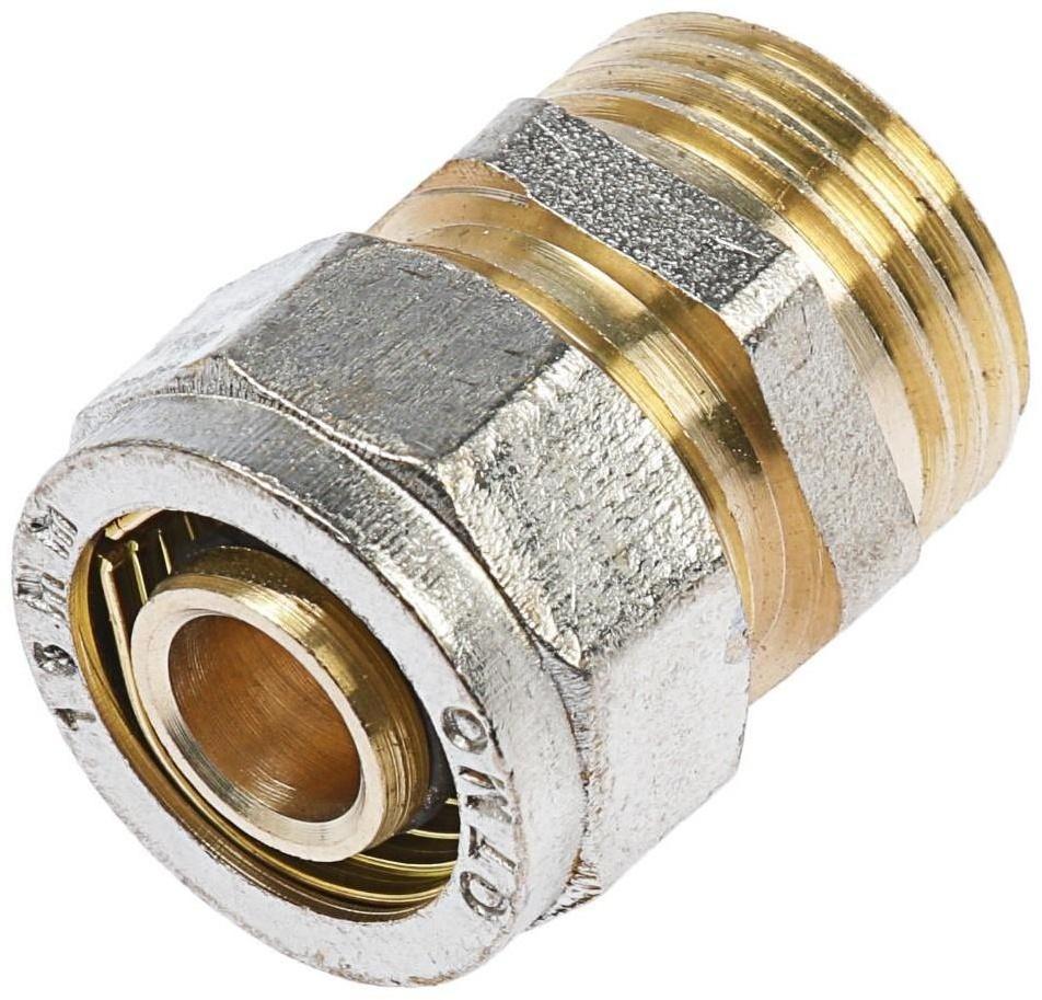 Муфта OTMO, обжимная, 16 мм х 1/2