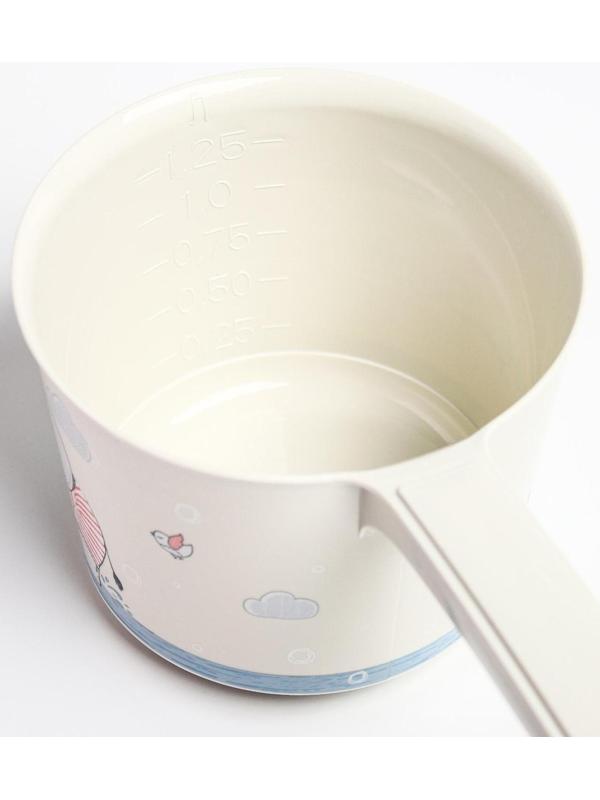 Ковш для купания и мытья головы, детский банный ковшик, хозяйственный 1,5 л., ДЕКО, «Слоник»