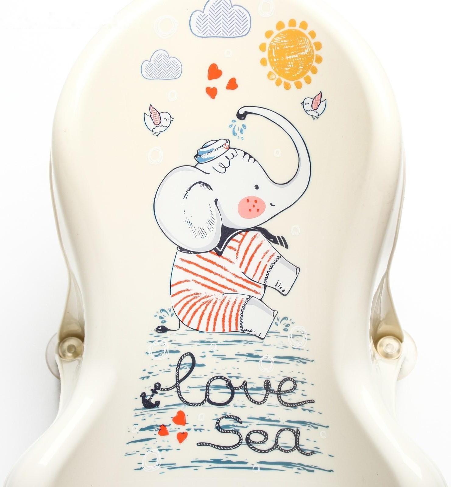 Горка в ванну для купания ДЕКО, «Слоник»