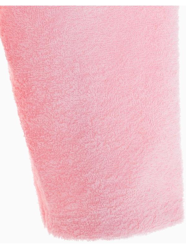 Халат махровый Экономь и Я женский, размер 46-48 цвет нежно-розовый, 100% хлопок, 320 гр/м2