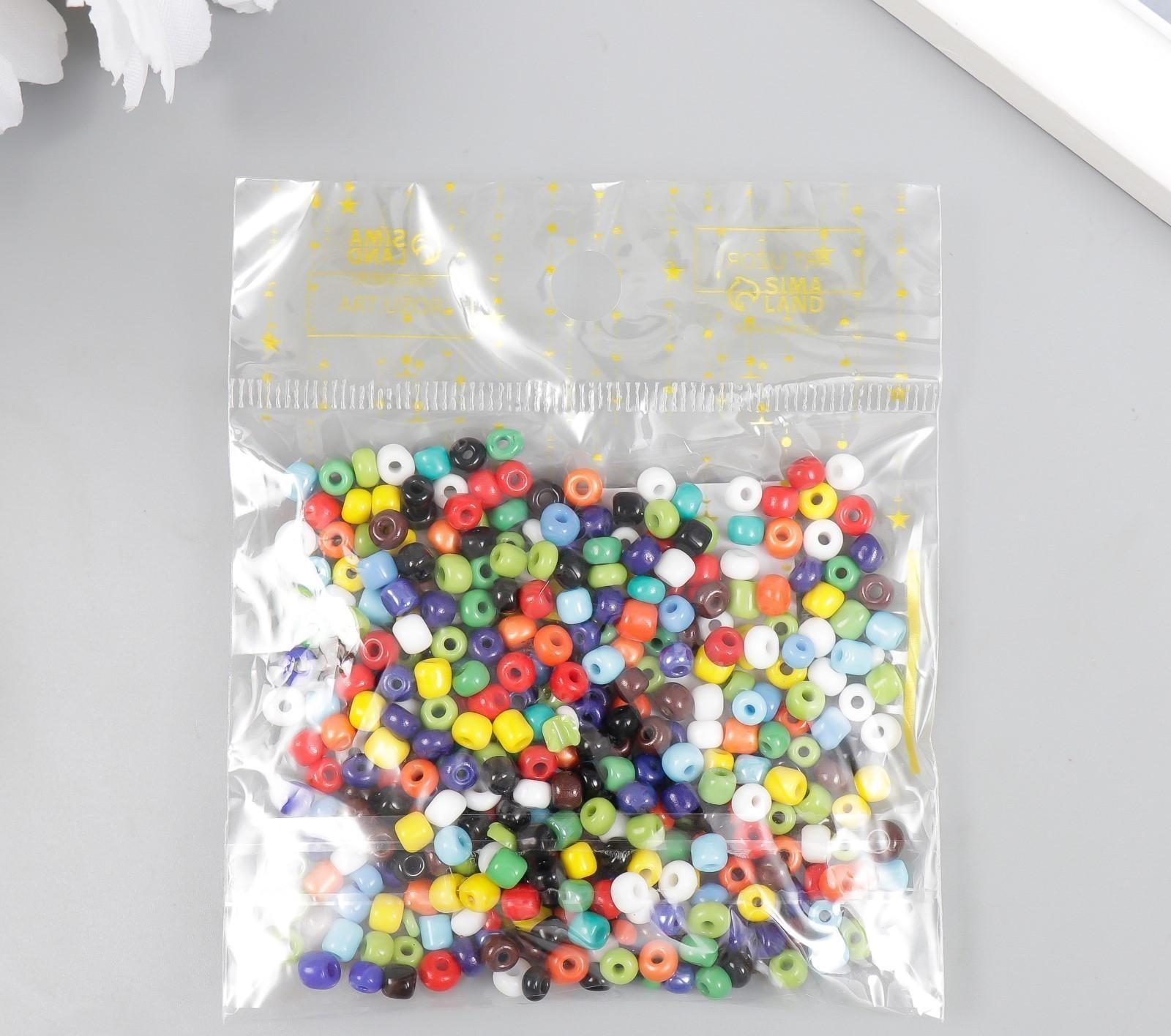 Бисер круглый 6/0 