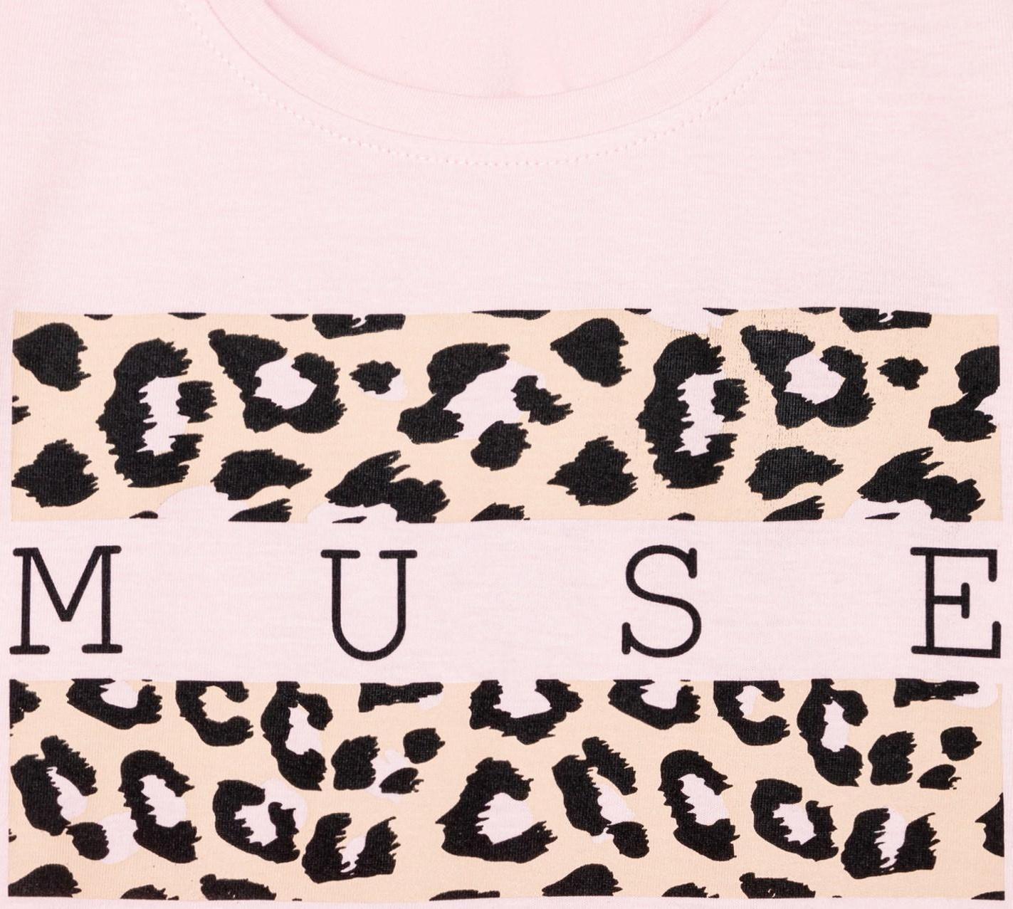 Футболка женская KAFTAN Muse, цвет розовый, размер 40-42