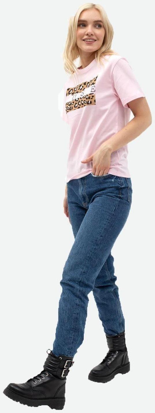 Футболка женская KAFTAN Muse, цвет розовый, размер 40-42