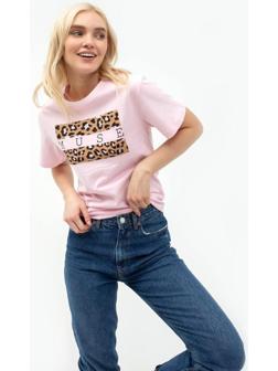 Футболка женская KAFTAN Muse, цвет розовый, размер 40-42
