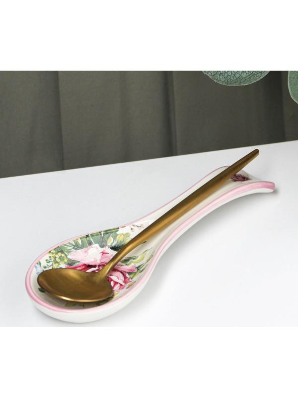 Подставка под ложку Доляна «Роза», 22,3 см