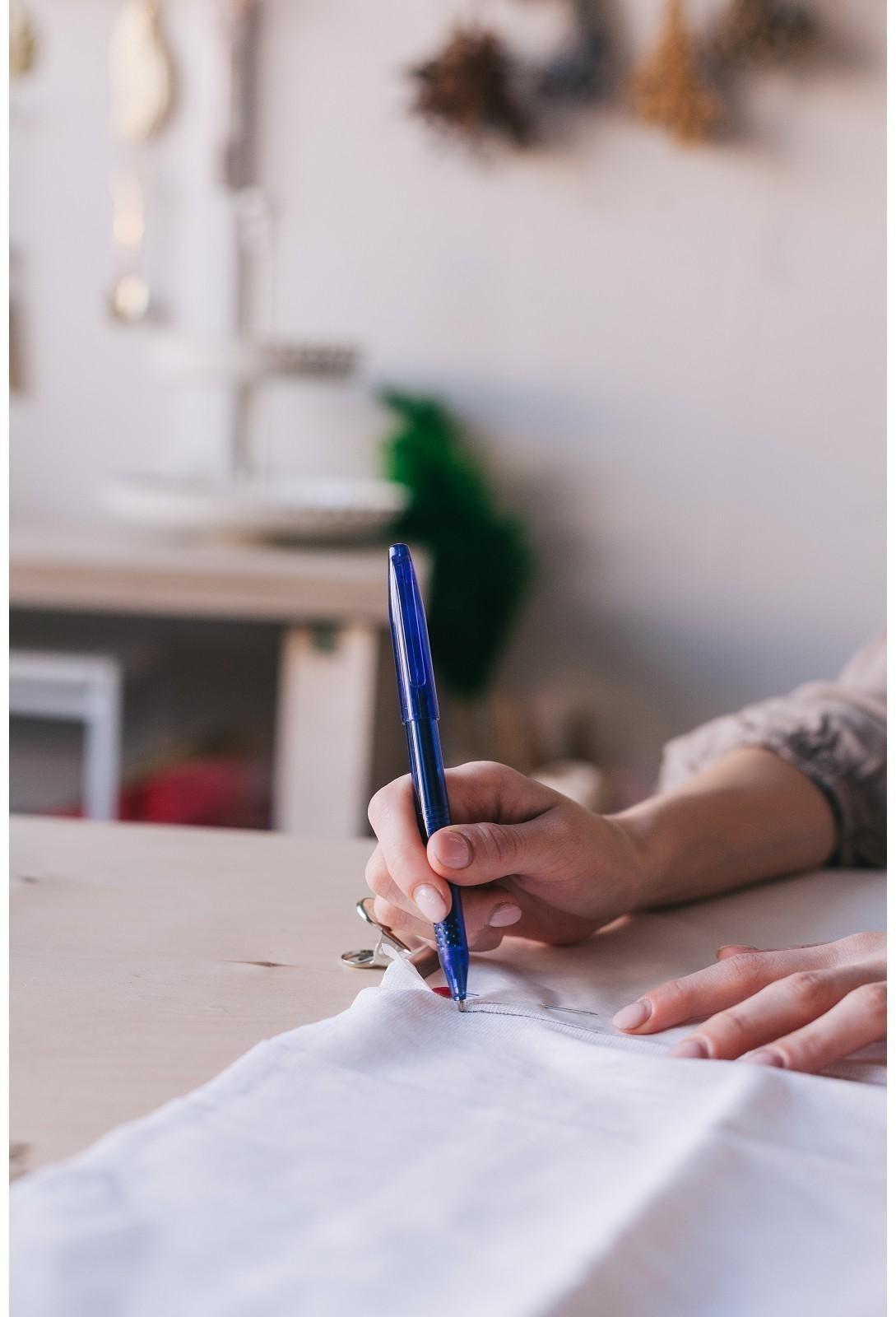 Ручка для ткани термоисчезающая, цвет чёрный