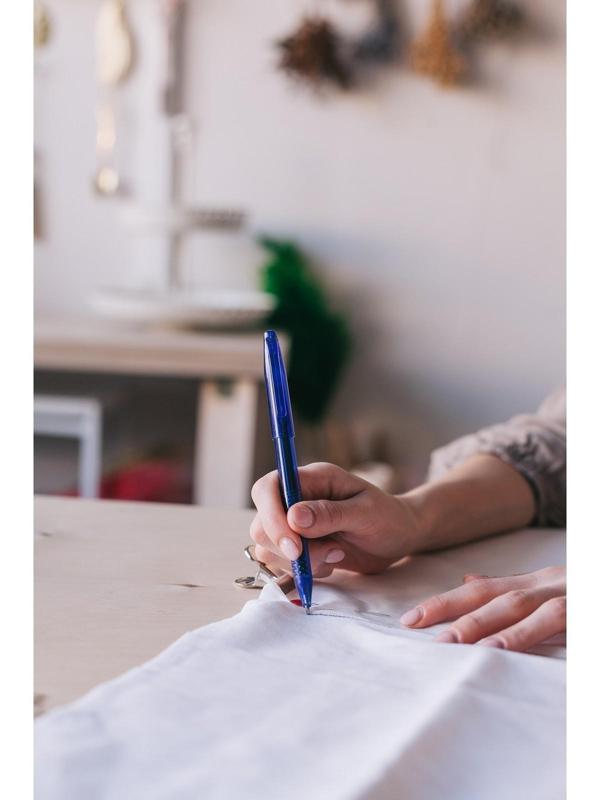 Ручка для ткани термоисчезающая, цвет чёрный