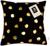 Подушка декоративная Этель «Горошек чёрный», 40х40 см, велюр, 100% п/э