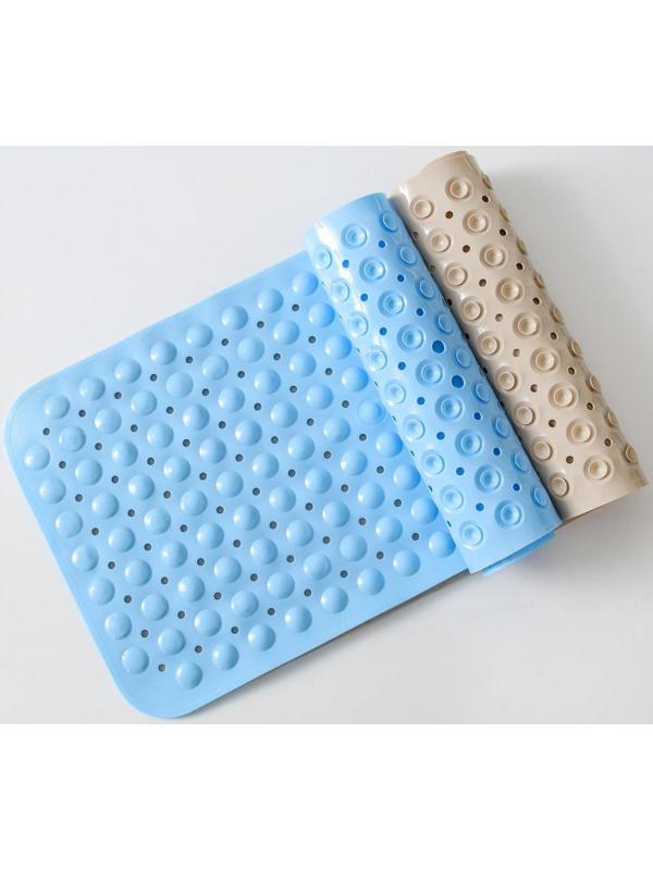 SPA-коврик для ванны на присосках 39×101 см «Пузырьки», цвет МИКС