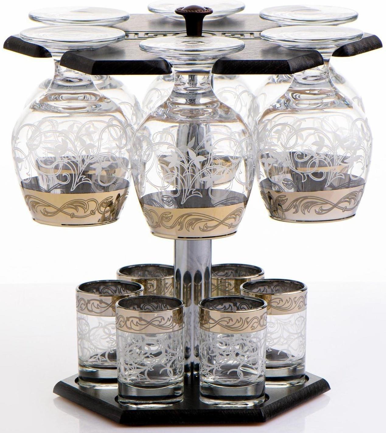 Мини-бар 12 предметов коньяк, Вдохновение, темный  350/50 мл