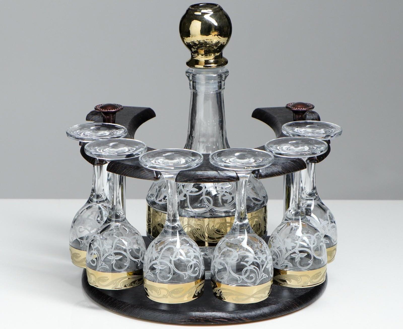 Мини-бар 7 предметов подкова, Вдохновение 500 мл/ 60 мл