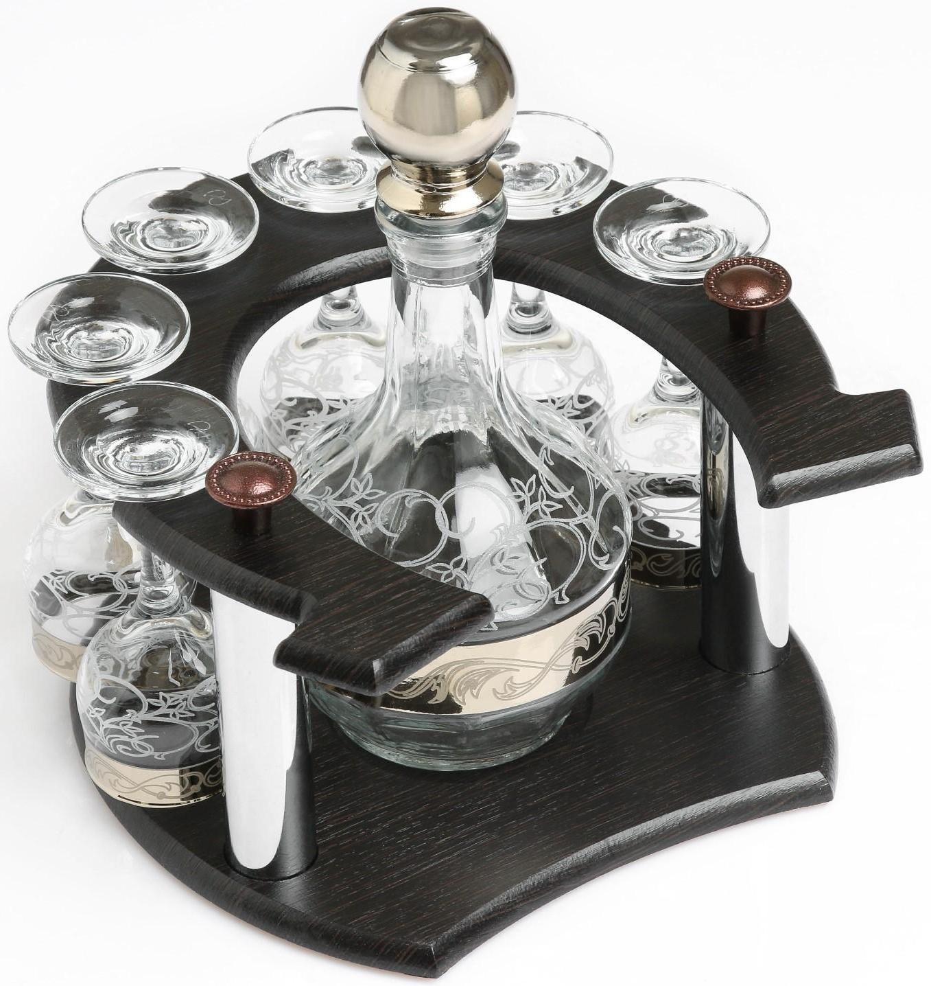 Мини-бар 7 предметов подкова, Вдохновение 500 мл/ 60 мл