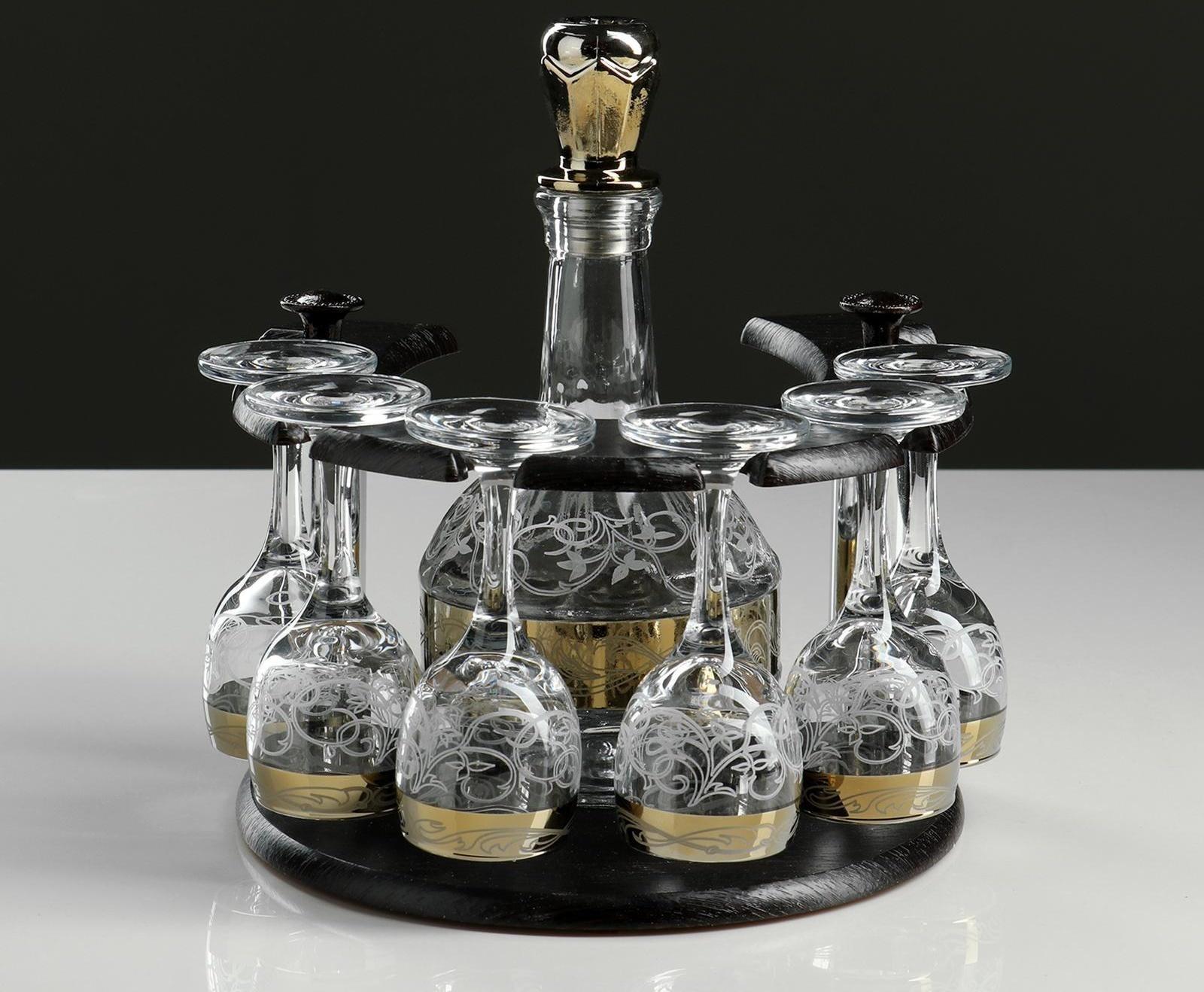 Мини-бар 7 предметов подкова, Вдохновение 500 мл/ 60 мл