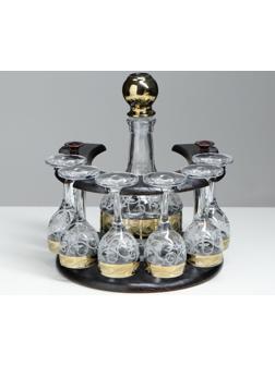 Мини-бар 7 предметов подкова, Вдохновение 500 мл/ 60 мл