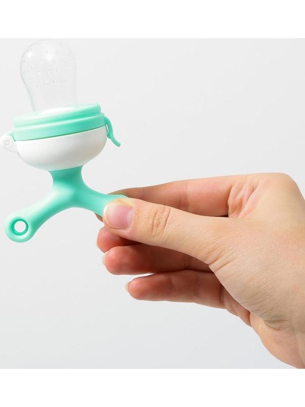 Ниблер с силиконовой сеточкой, вращающийся поршень, цвет зеленый
