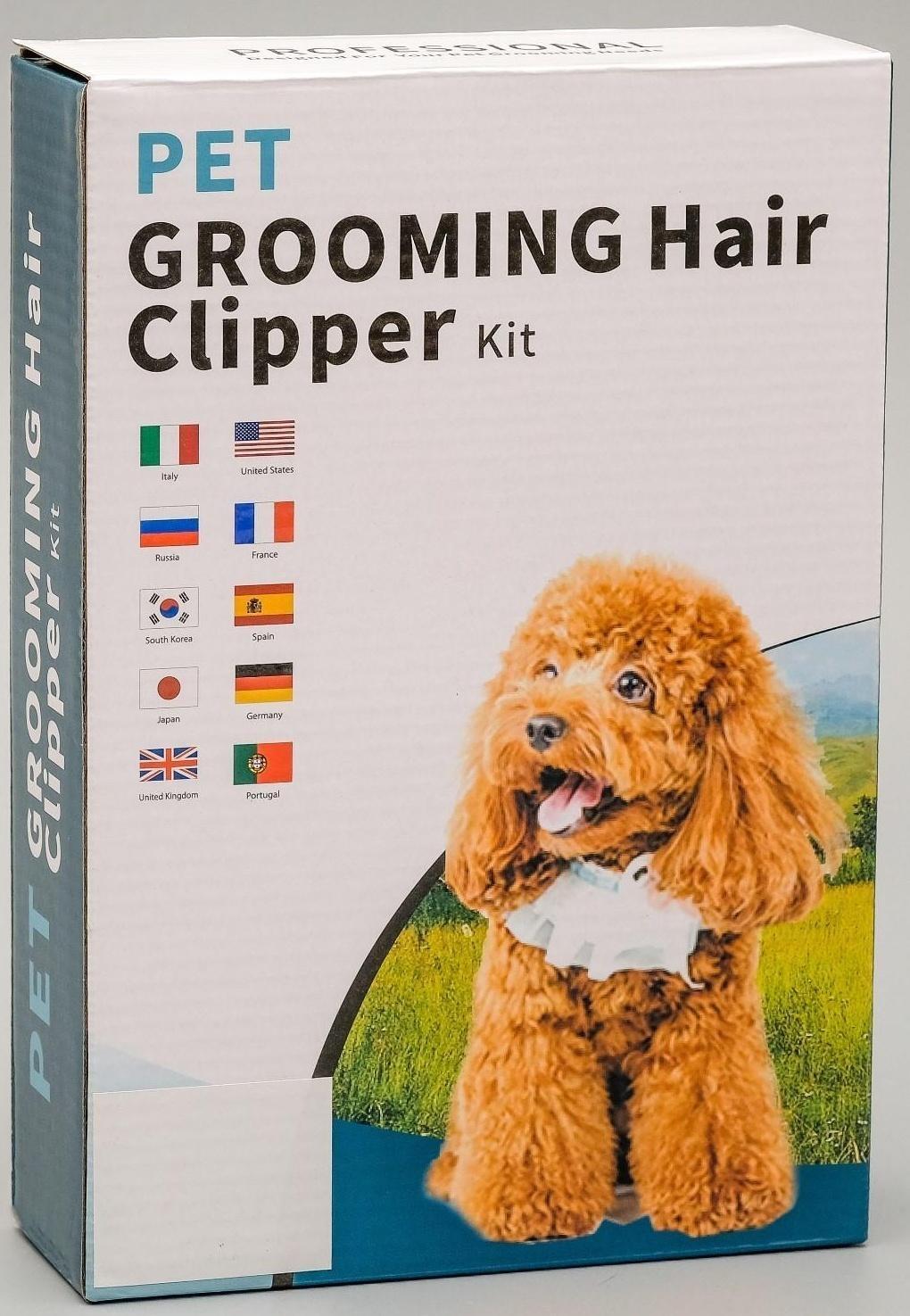 Машинка для стрижки аккумуляторная, регулировка ножа, USB-зарядка