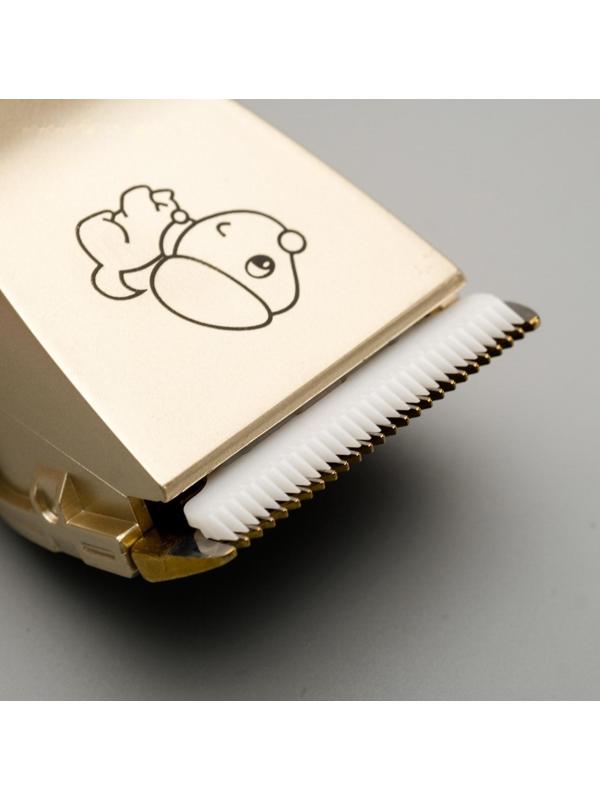 Машинка для стрижки аккумуляторная, регулировка ножа, USB-зарядка