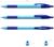 Ручка шариковая ErichKrause R-301 Neon Matic & Grip, узел 0.7 мм, автоматическая, стержень синий, корпус МИКС (4 цвета)