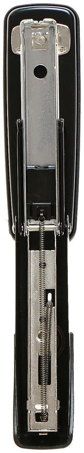 Степлер ErichKrause Quadro, № 24/6, до 30 листов, чёрный