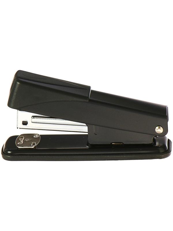 Степлер ErichKrause Quadro, № 24/6, до 30 листов, чёрный