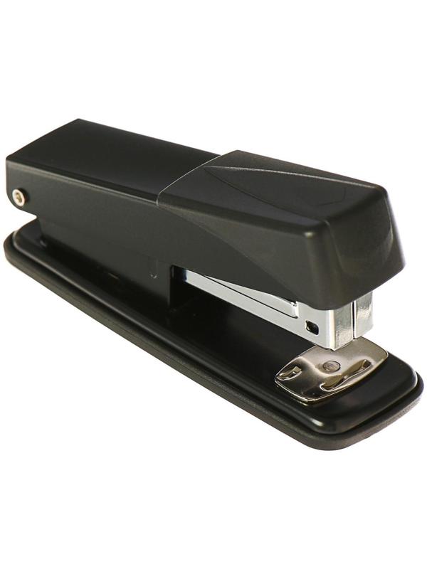 Степлер ErichKrause Quadro, № 24/6, до 30 листов, чёрный