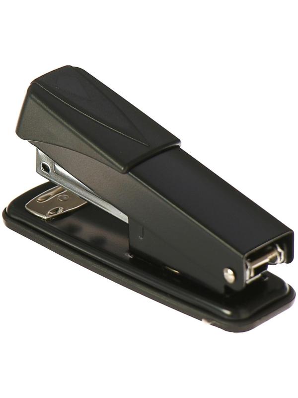 Степлер ErichKrause Quadro, № 24/6, до 30 листов, чёрный