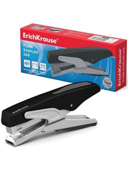Степлер-плаер, до 30 листов. ErichKrause, скобы №24/6, чёрный