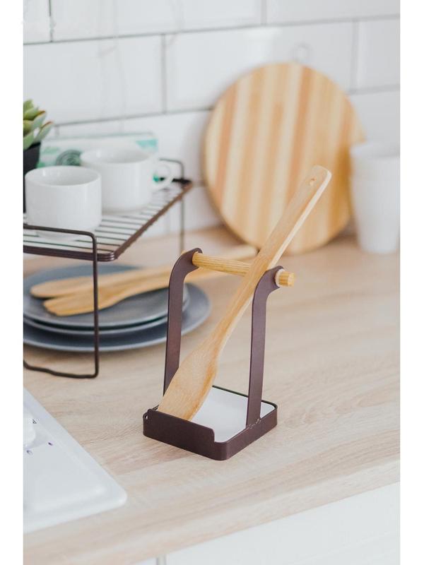 Подставка под ложку Доляна «Лофт», цвет коричневый