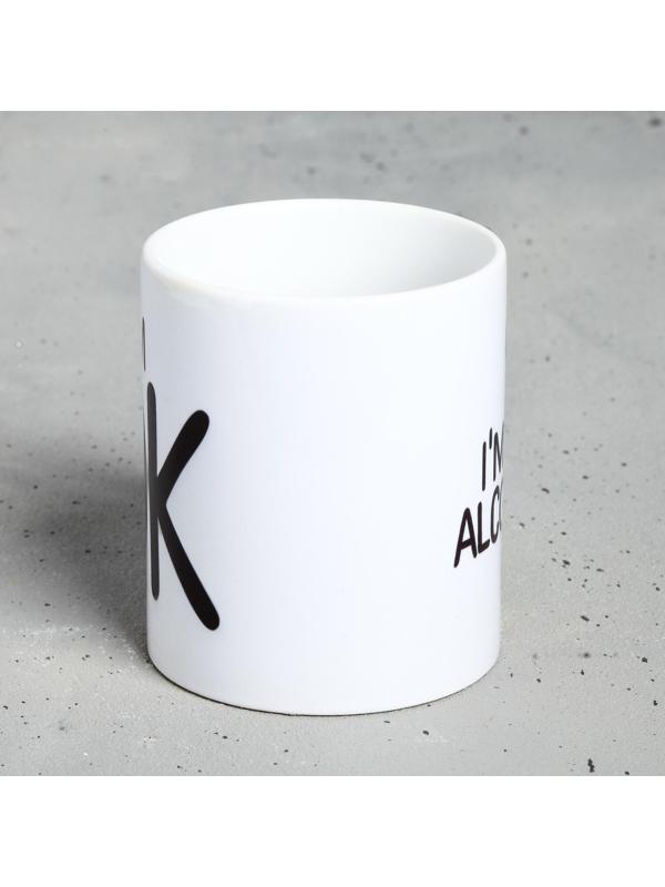 Кружка «I'M NOT ALCOHOLIC», 300 мл