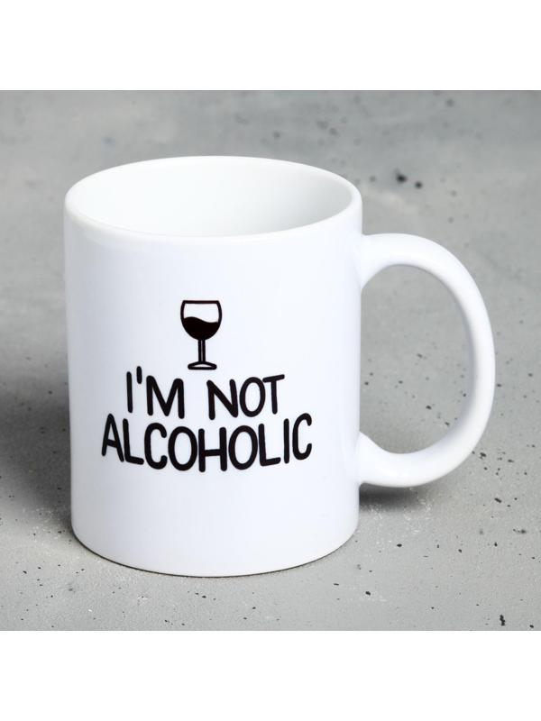 Кружка «I'M NOT ALCOHOLIC», 300 мл