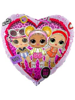 Шар фольгированный 18