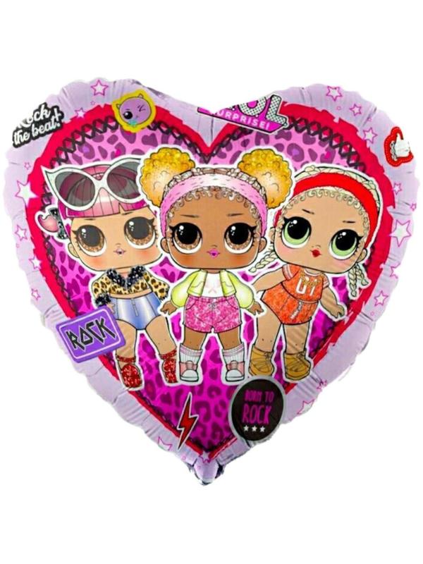 Шар фольгированный 18