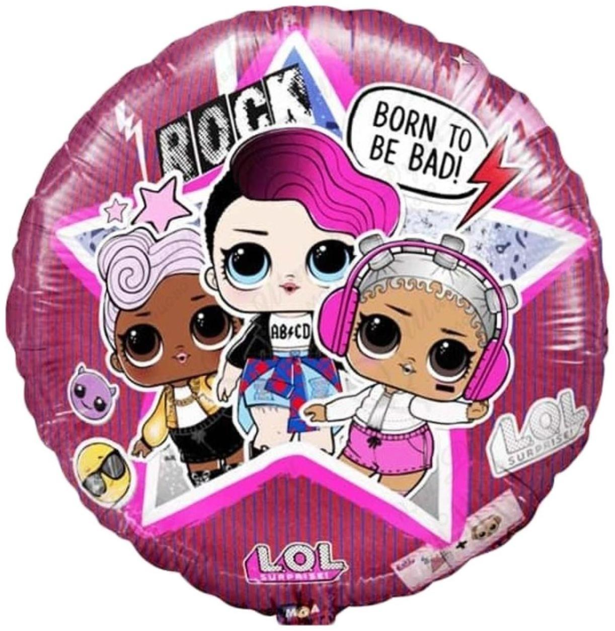 Шар фольгированный 18