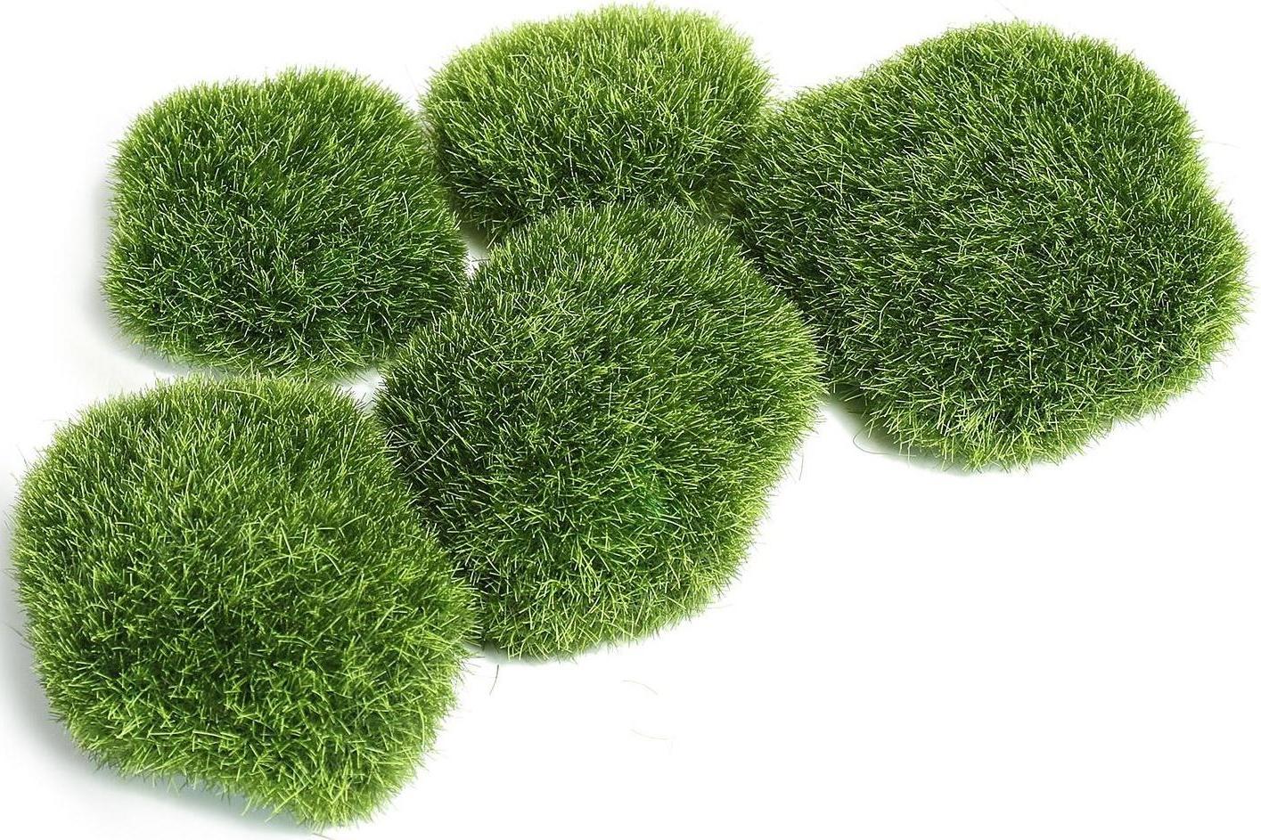 Мох искусственный «Камни», набор 5 шт.