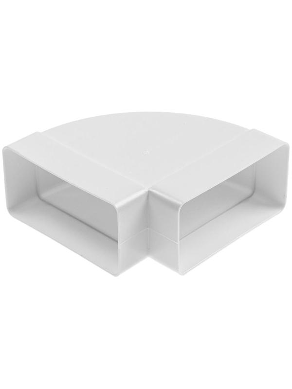 Отвод VENTS, горизонтальный, 120 х 60 мм, в упаковке