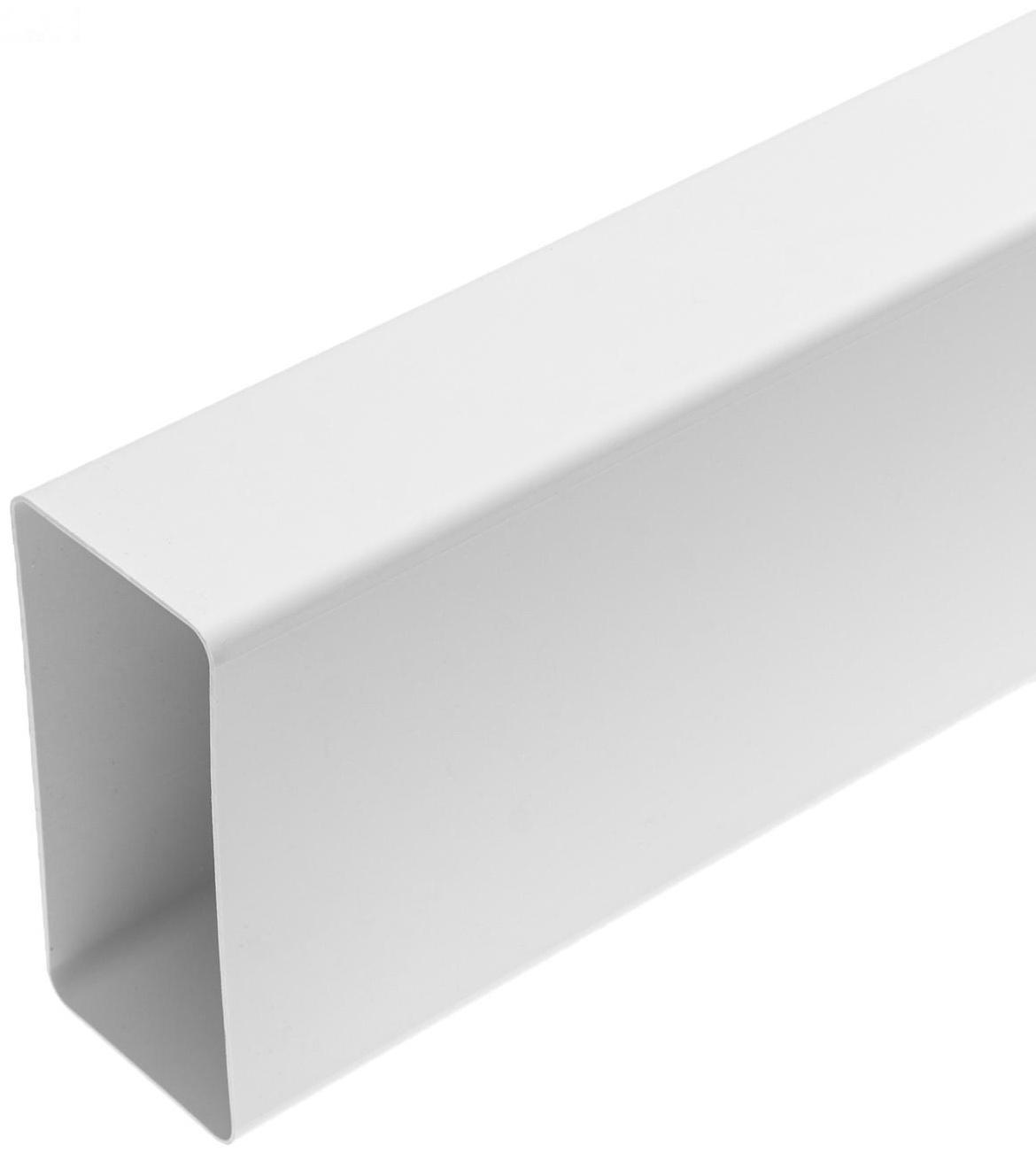 Канал прямоугольный VENTS 7010, 120 х 60 мм, 1 м