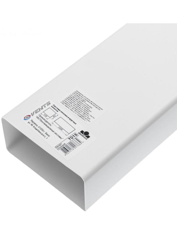 Канал прямоугольный VENTS 7015, 120 х 60 мм, 1.5 м