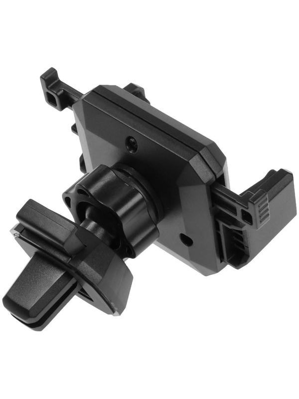 Держатель телефона в дефлектор Cartage, раздвижной 6.5-9 см, черный