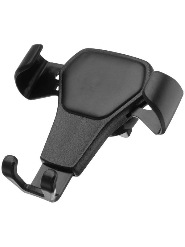 Держатель телефона Cartage в дефлектор, самозажимной захват 6-9.5 см, черный