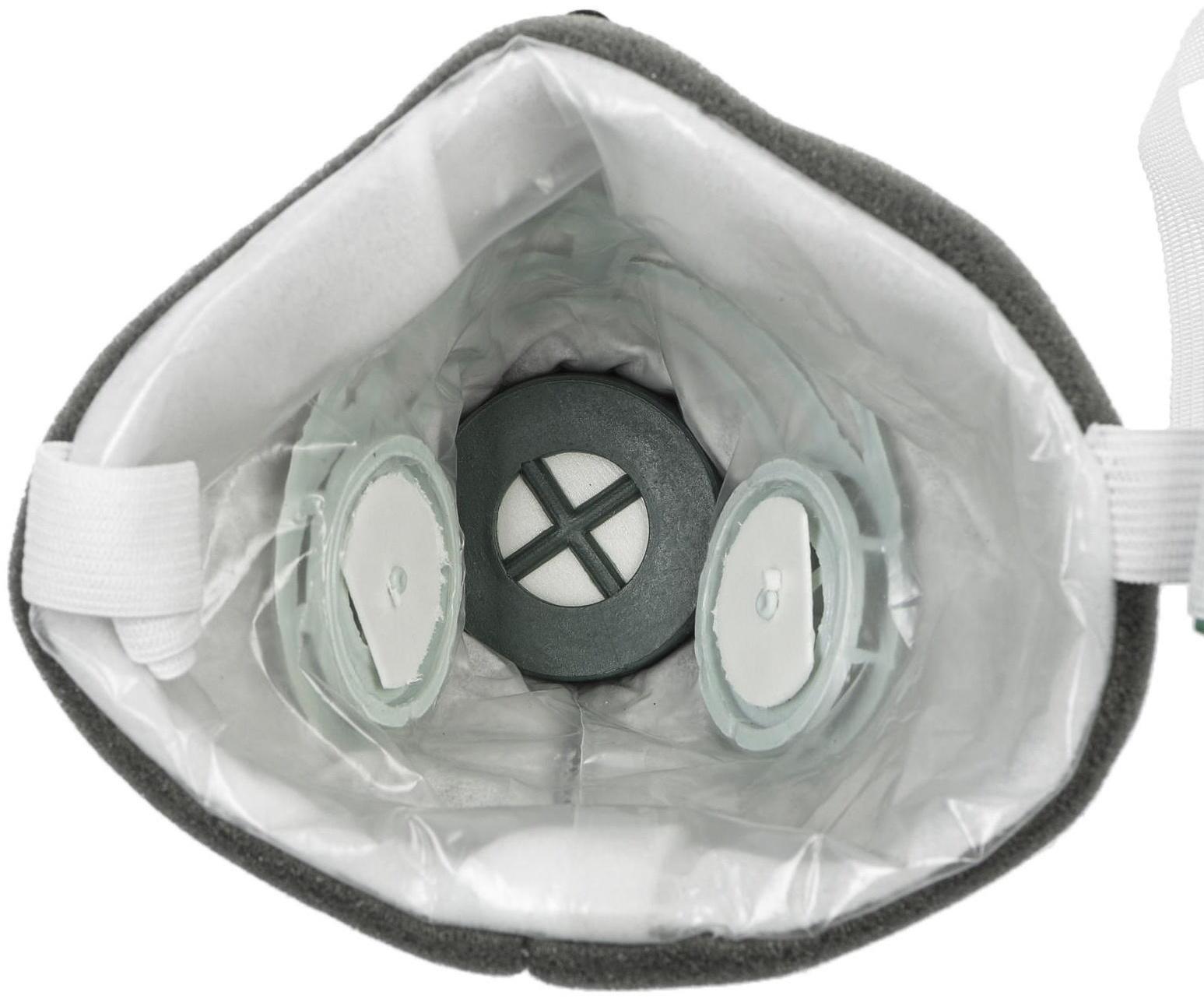 Респиратор ТУНДРА, с клапаном ВДХ, FFP1