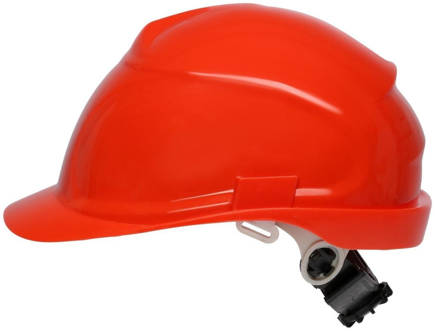 Каска защитная ТУНДРА, для строительно-монтажных работ, храповый механизм