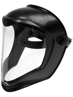 Щиток защитный ТУНДРА, бионик, пластик, храповый механизм