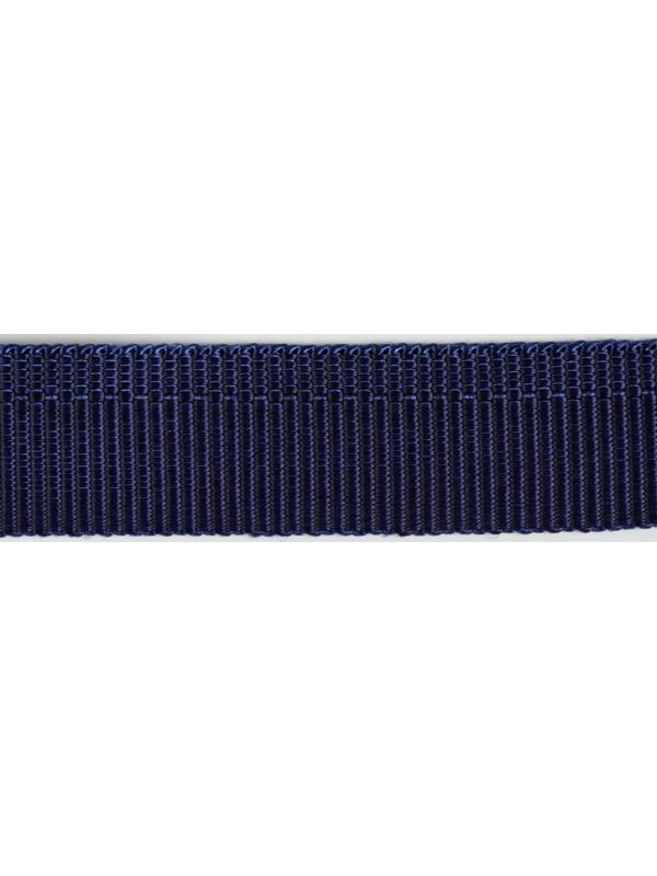 Лента брючная, 15 мм, 25 ± 1 м, цвет тёмно-синий