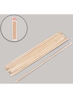 Апельсиновые палочки для маникюра, на блистере, 18 см, 10 шт