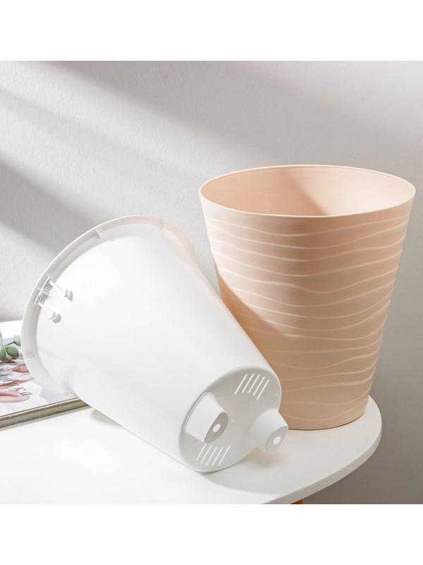 Кашпо для цветов со вставкой «Валенсия», 5,2 л, цвет жемчужный