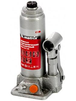 Домкрат гидравлический MATRIX 50761, бутылочный, 2 т, высота подъема 181-345 мм