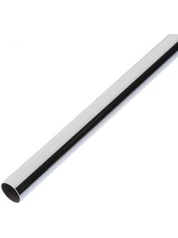 Труба, 3 м, d=16 мм, сталь 0.7мм, цвет хром